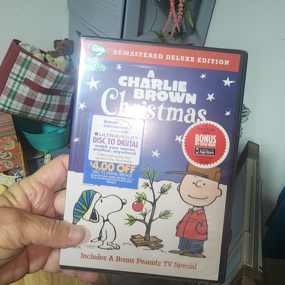 PEANUTS NEW SEALED A CHARLIE BROWN CHRISTMAS